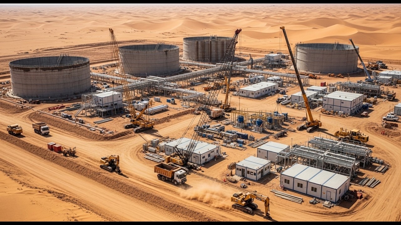 How Germans Produce Millions Liters of Water In Sahara Desert Using Unbelievable Technology