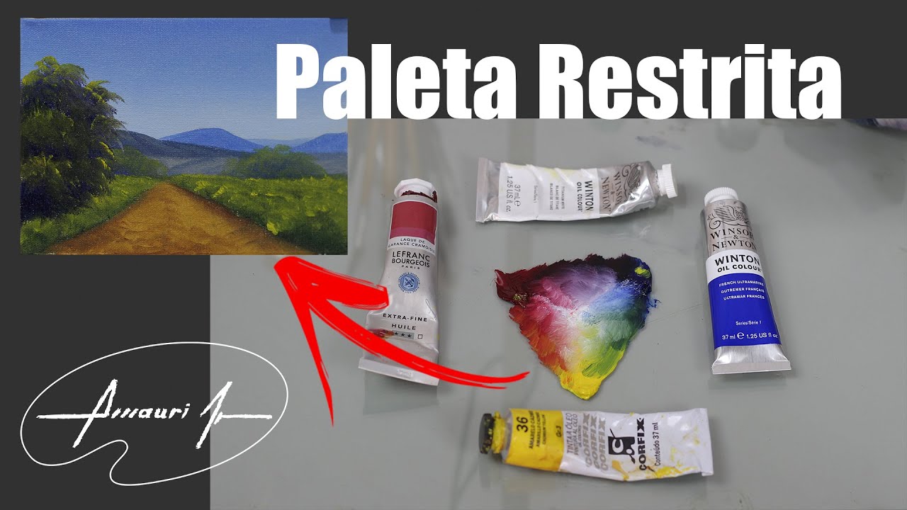 COMO USAR UMA PALETA RESTRITA - Amauri Jr Artes