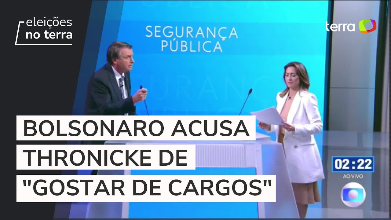 Bolsonaro acusa Thronicke de 'gostar de cargos'