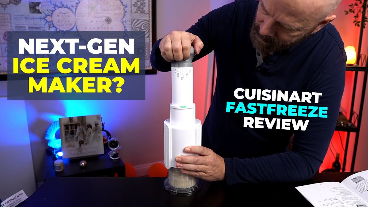 This Tiny Ice Cream Maker Surprised Me | Cuisinart FastFreeze Review