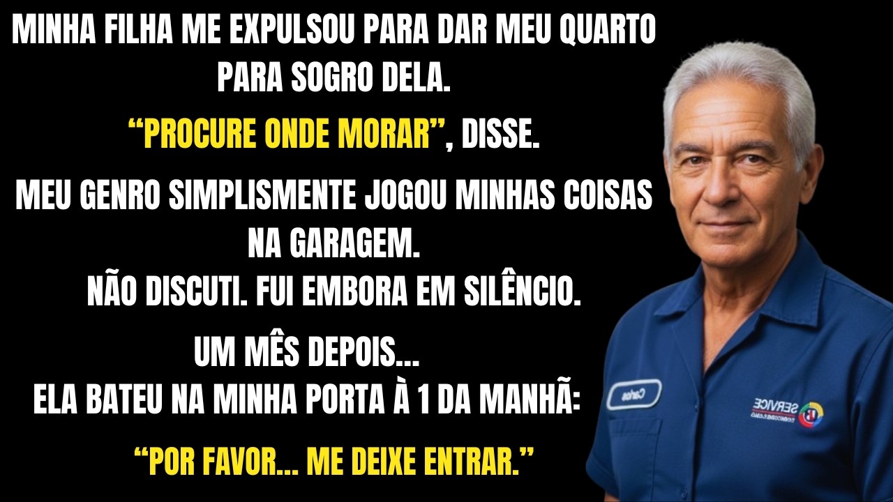 MINHA FILHA ME EXPULSOU DE CASA PARA DAR MEU QUARTO AO SOGRO DELA. “PROCURE OUTRO LUGAR PARA MORA