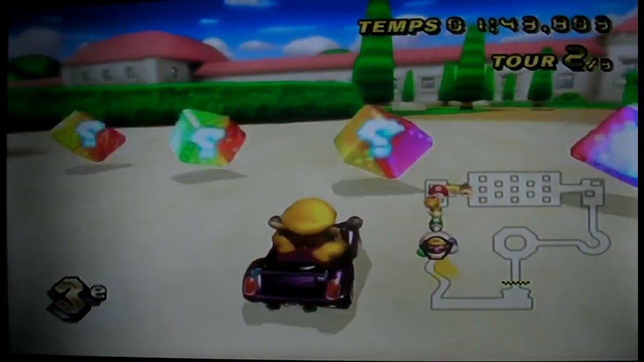 Mario Kart Wii : Jardin Peach (Wario)