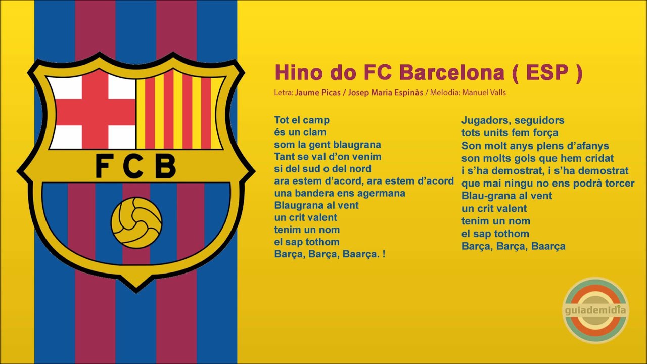 Hino do FC Barcelona ( ESP )
