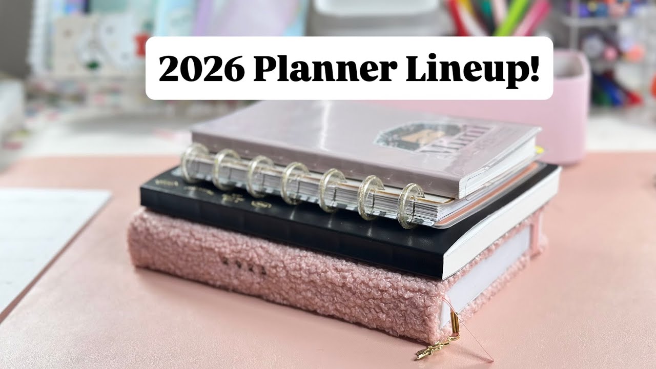 Мой планировщик на 2026 год. Надеюсь, он останется актуальным! | Sterling Ink | Happy Planner | S...