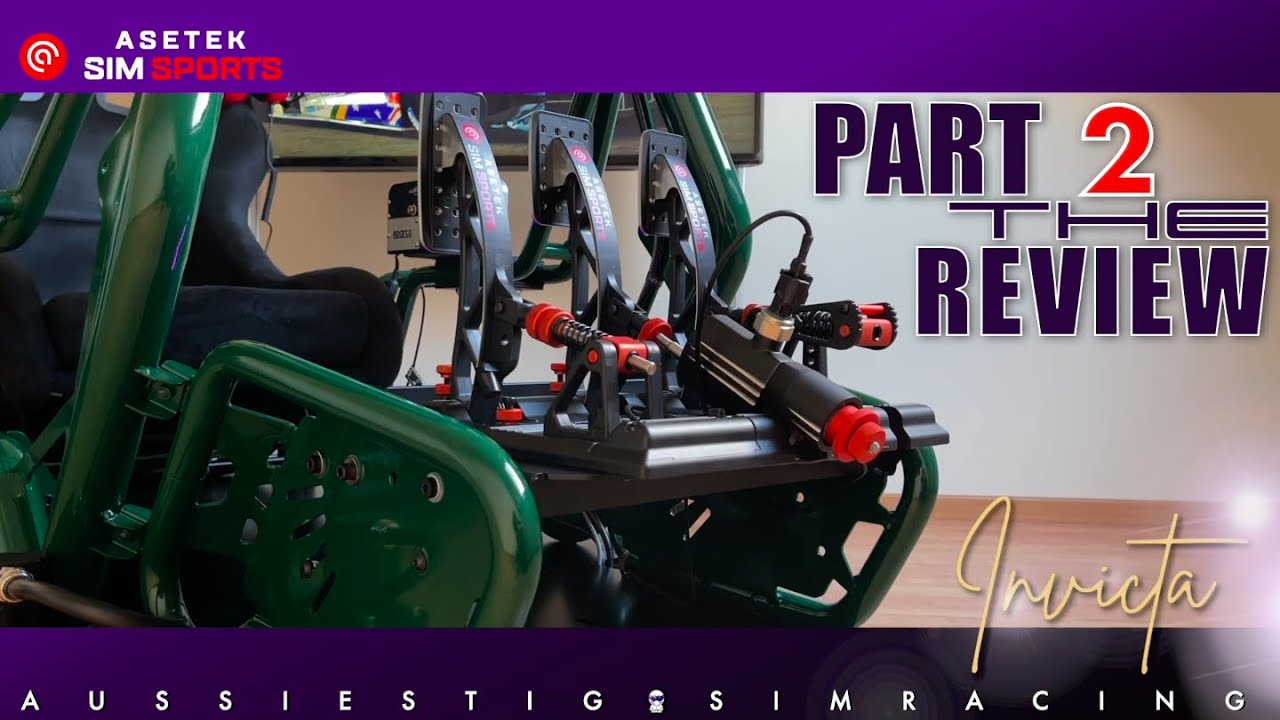 Part 2 - AussieStig Reviews The Asetek SimSports Invicta Pedals