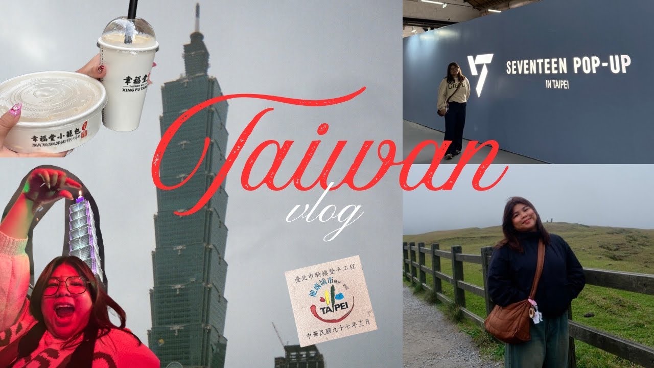 TAIWAN VLOG (MNL-TPE, Liho Hotel, Songshan Creative & Cultural Park, Qingtiangang Grassland)