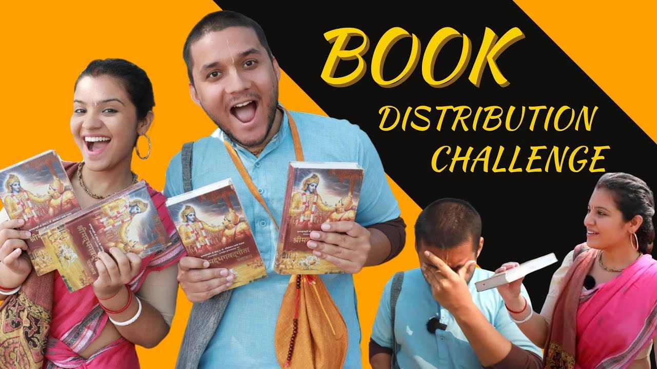 First time ever Book Distribution Challenge | Gita Jayanti Special | Bhakti Today