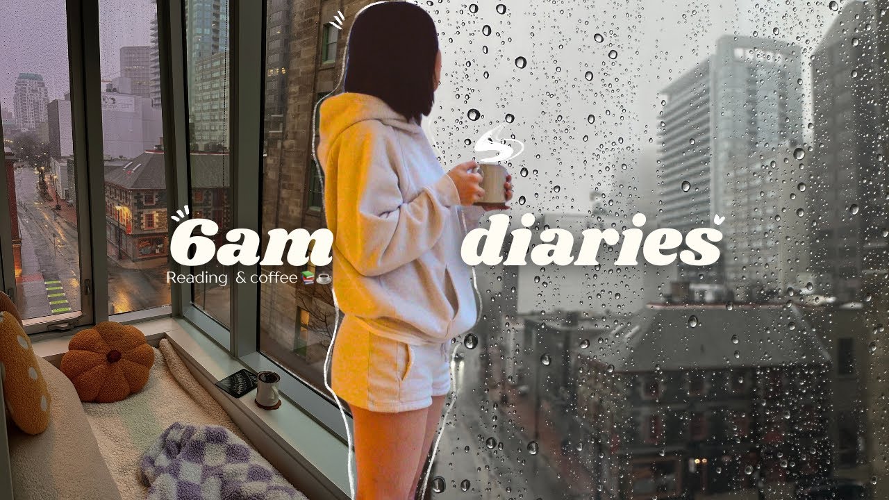 my ideal 6am morning routine | waking up before sunrise, alone time & coffee ☁️