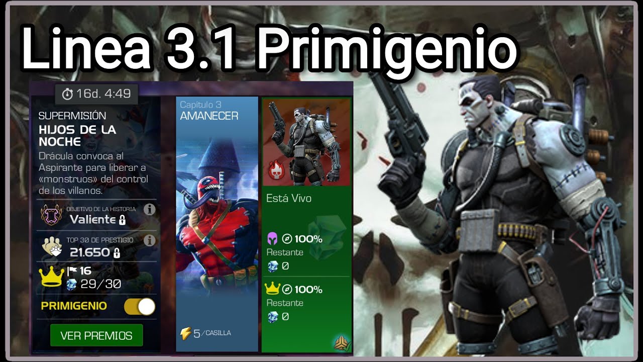 Guía supermision  - Hijos de la moche dificultad primigenia