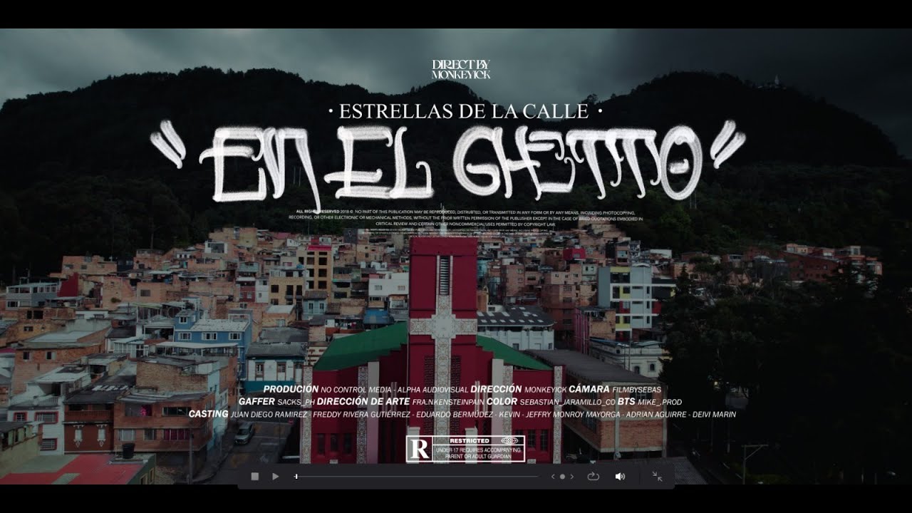 ESTRELLAS DE LA CALLE - EN EL GHETTO - EDC MUSIC (Video Oficial)
