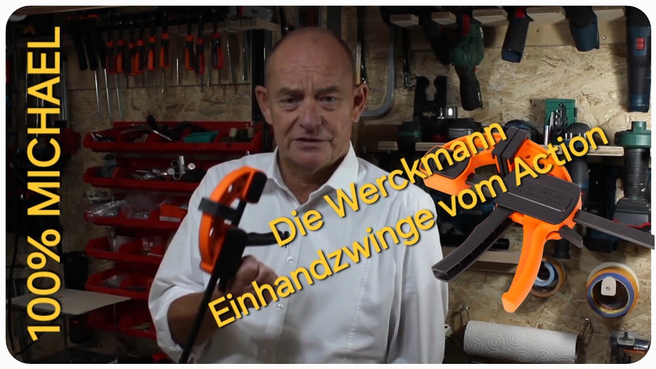 Mehr als 50% Schrott? Problem ganz einfach gefixt! - Die Werckmann Einhandzwinge vom Action Markt