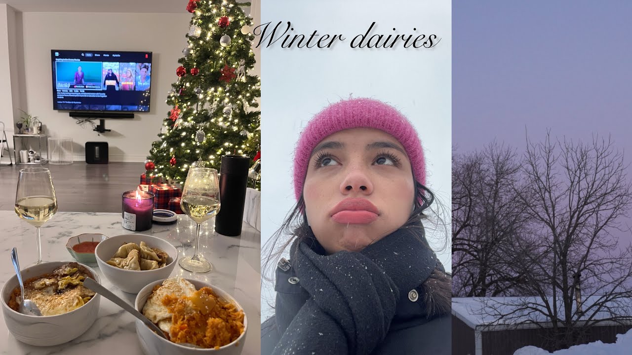 Winter diaries | cozy moments, holiday chaos & quite days