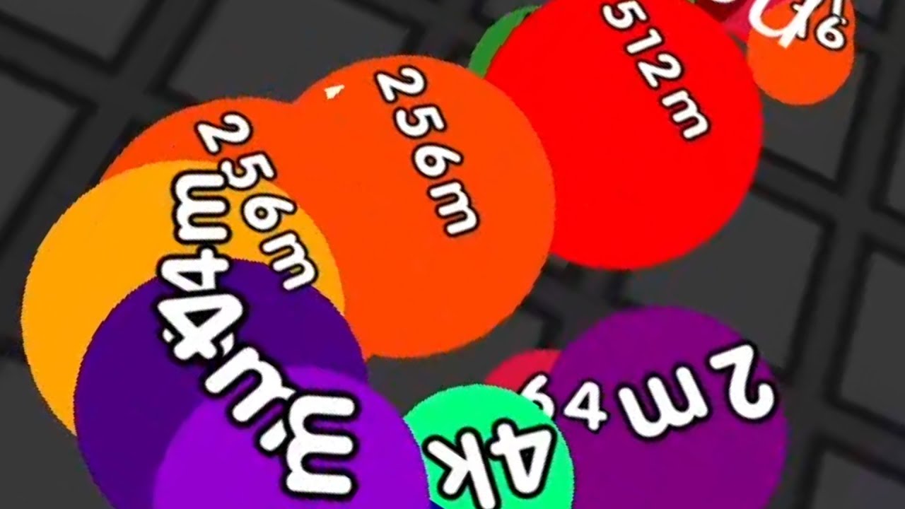 BALL SNAKE 2048.io NEW Game  🎲 How to play 🎲 Gameplay