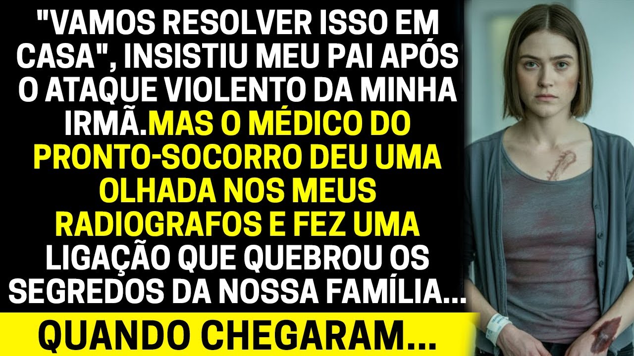 Minha irmã me mandou direto para o hospital — tentei ficar quieta, mas os exames revelaram tudo.