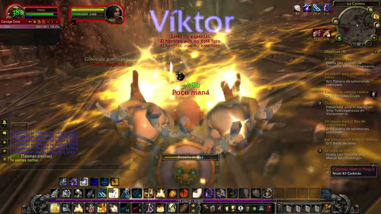 Paladín Sagrado (hasta ahora). Leveo. WoW 3.3.5. Wow Patagonia. #7 Victhor.