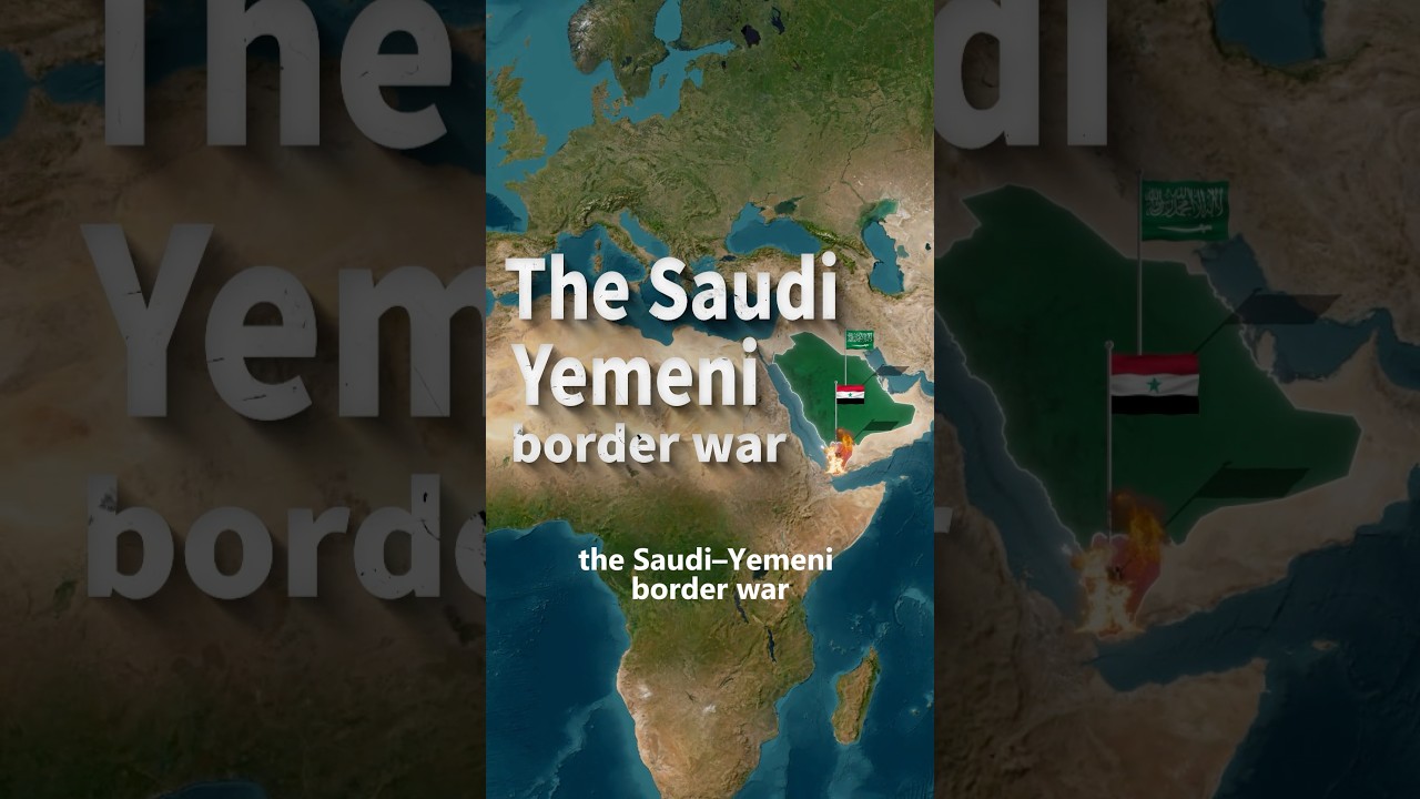 Пограничная война между Саудовской Аравией и Северным Йеменом #история #карта #география #саудовс...