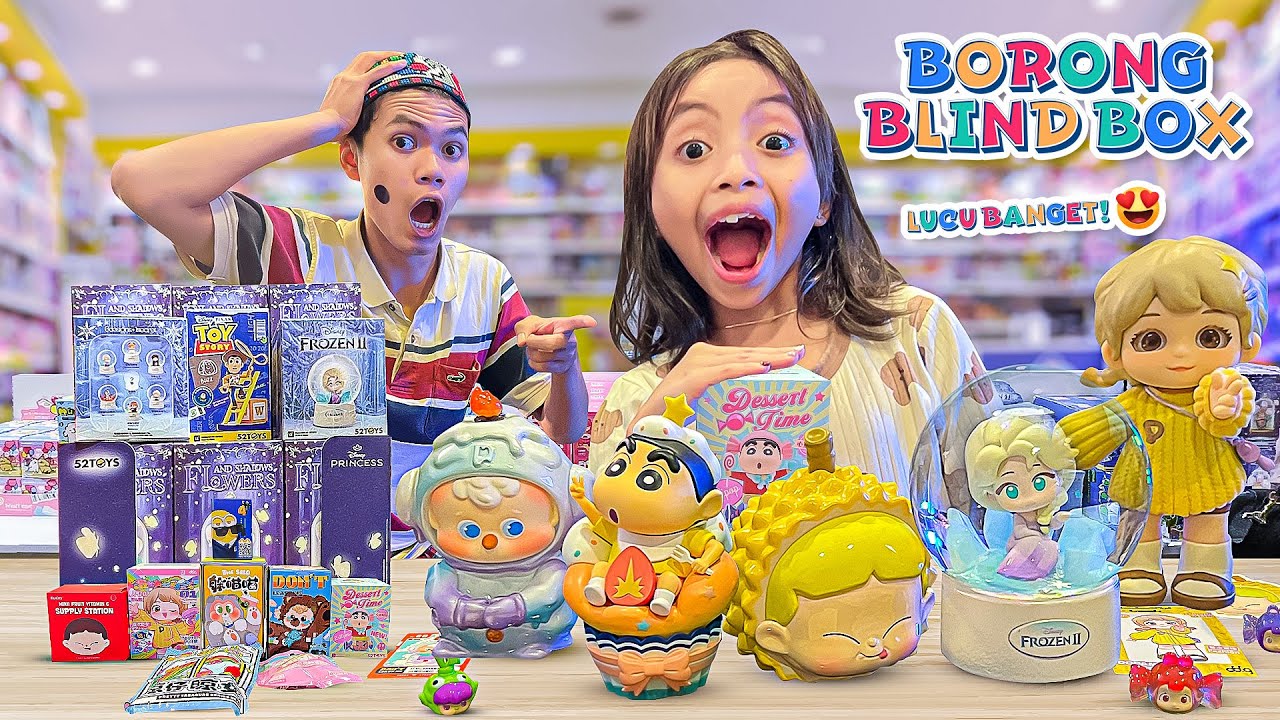 LEIKA BORONG BLIND BOX MYSTERY DI LUAR NEGERI 🥰 UNBOXING BLIND BOX SANRIO, ISINYA BIKIN KAGET
