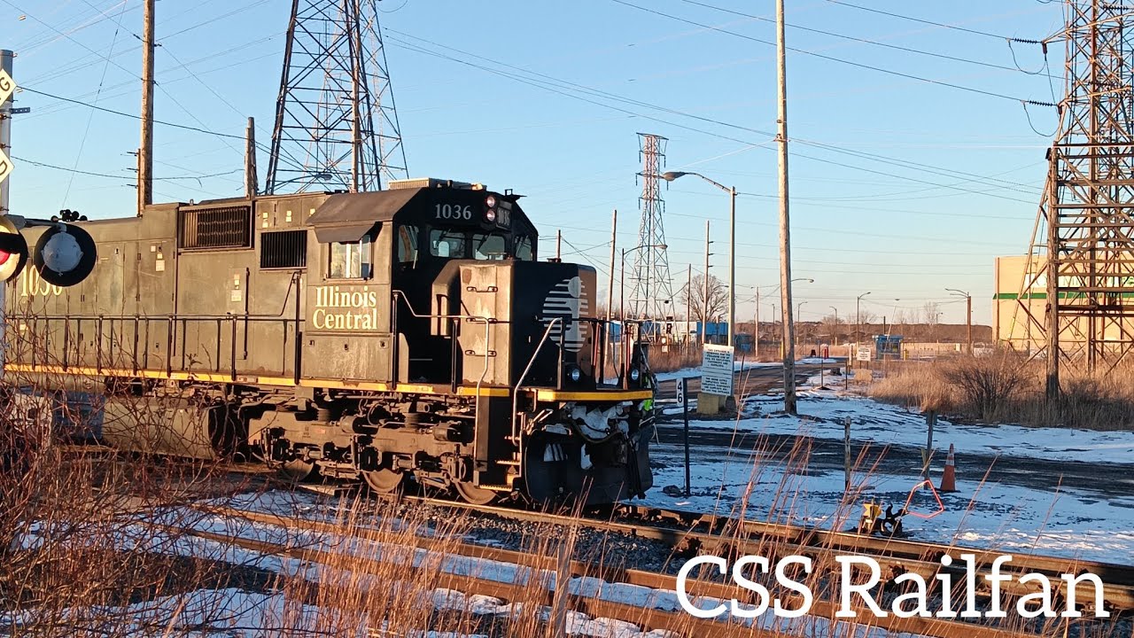 February CN action around Pine and Ivanhoe, Gary, Indiana
