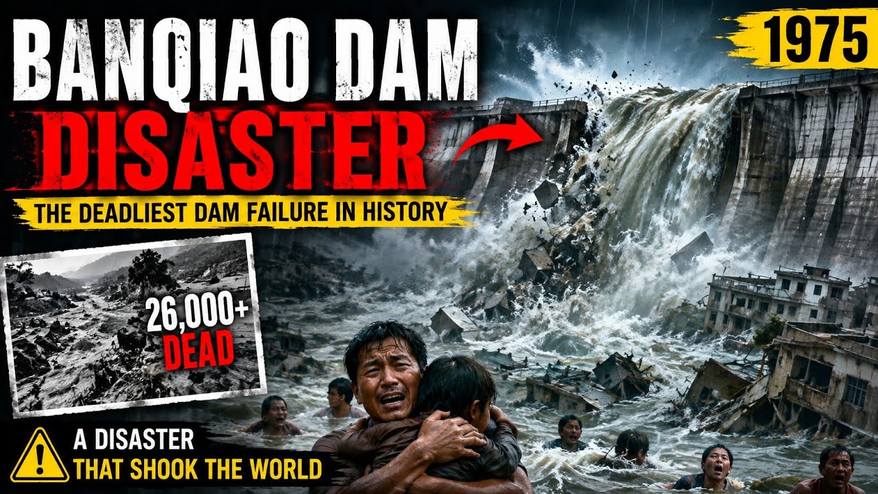 Banqiao Dam Disaster 1975: The Deadliest Dam Failure in History | Hindi Documentary