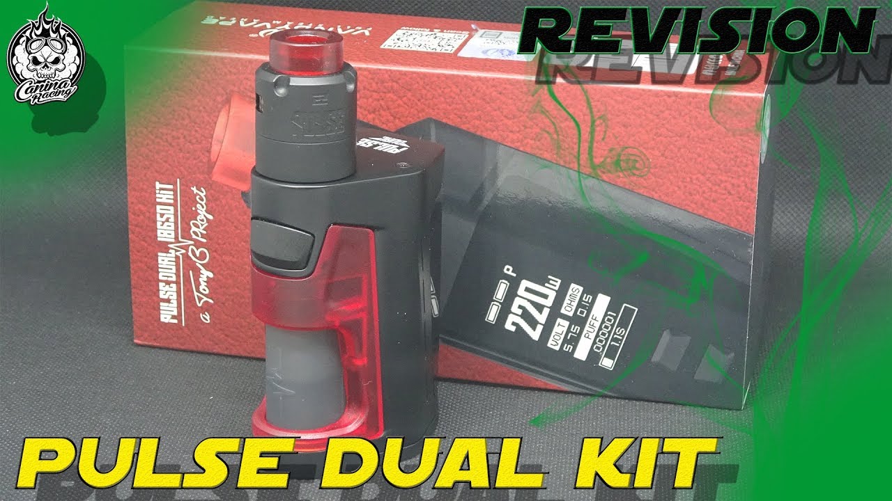 Vandy Vape Pulse Dual kit | Con Pulse 2 RDA | &iquest;Tony B lo hizo de nuevo?
