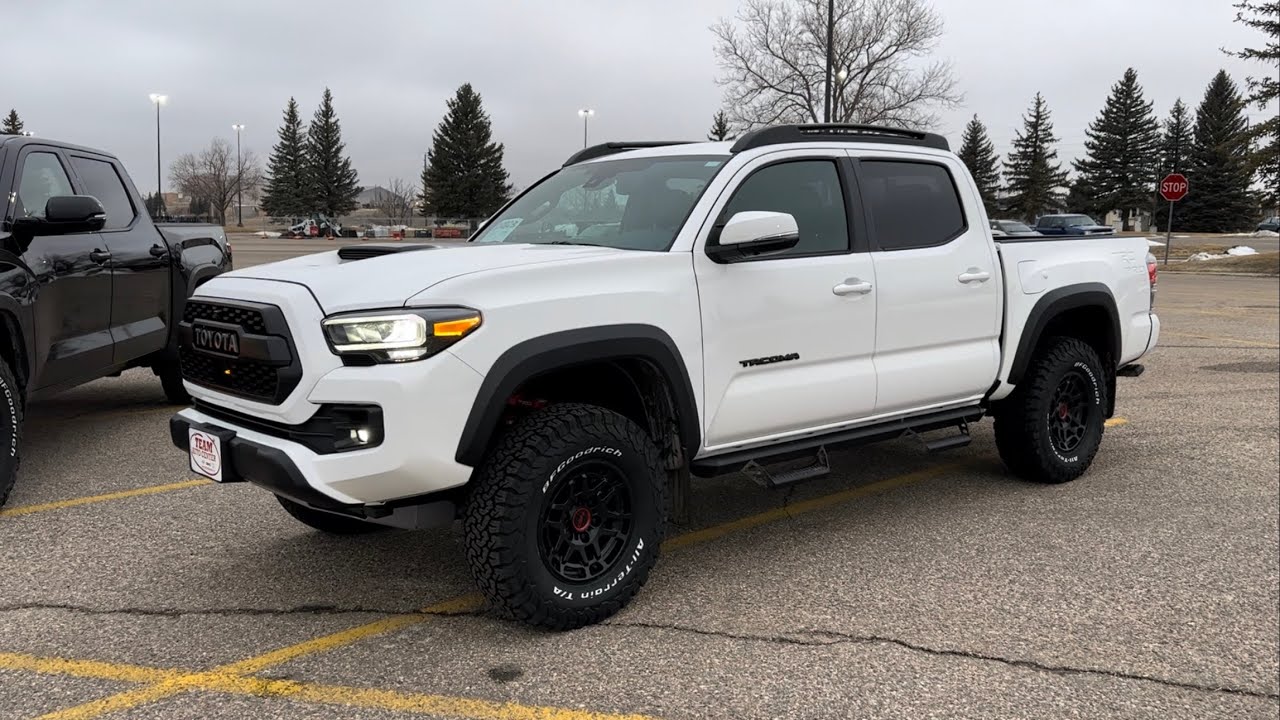 Скромная позиция — новые шины BFGoodrich KO2 на Toyota Tacoma TRD Pro 2023 года моей сестры