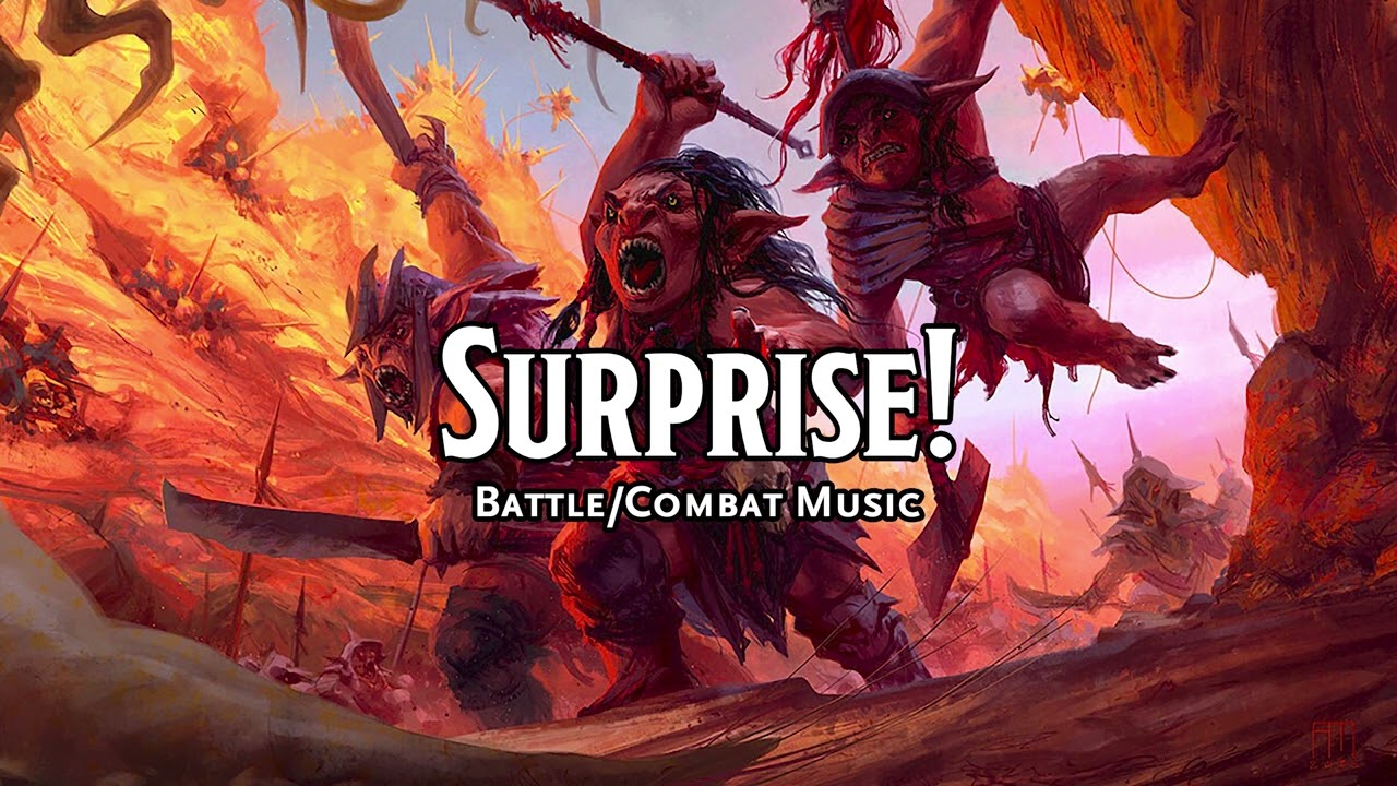 Surprise! | D&D/TTRPG Battle/Combat/Fight Music | 1 Hour