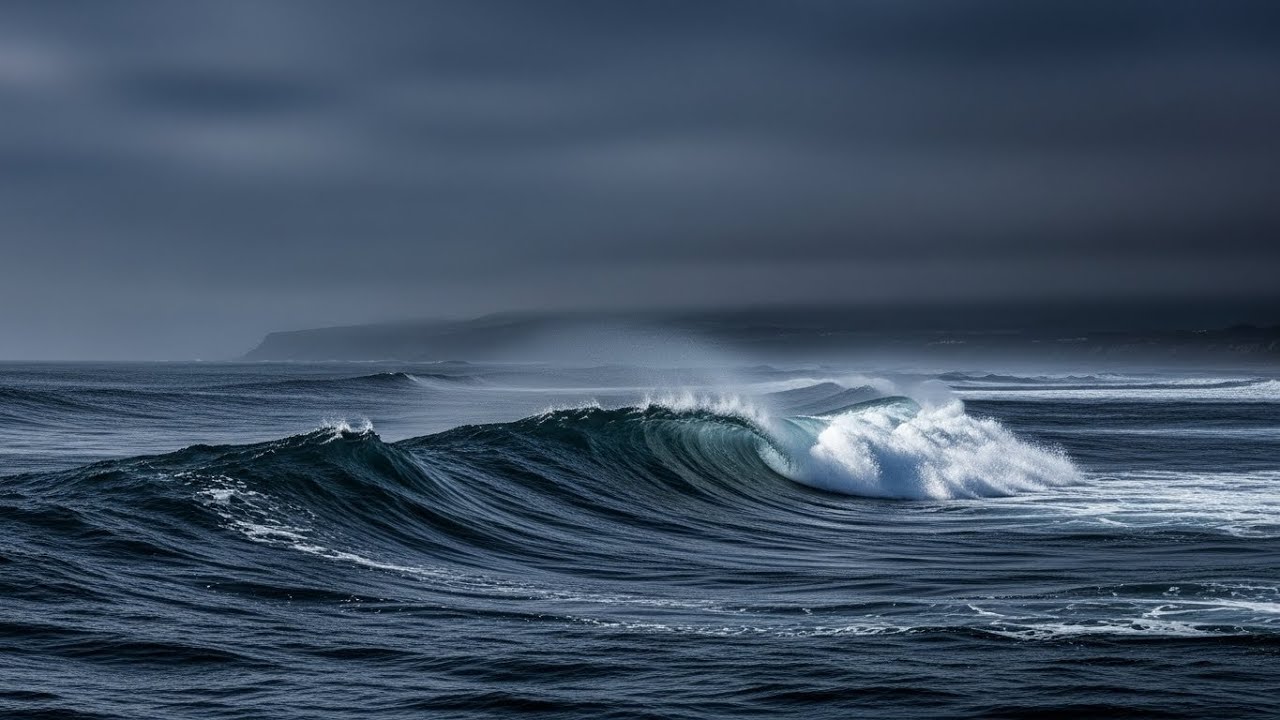 Healing Ocean Soundscape | Sleep Therapy to Relax Instantly and Rest Deeply with Slow Wave Patterns