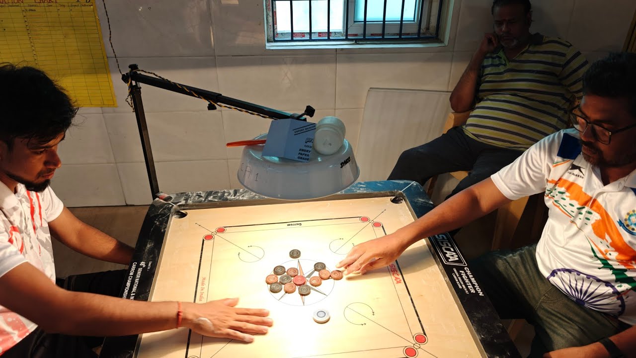Abdul Asif vs Sagayabharathi | PQF Open Singles | Vada Chennai Carrom Academy 2nd Annual Tournament
