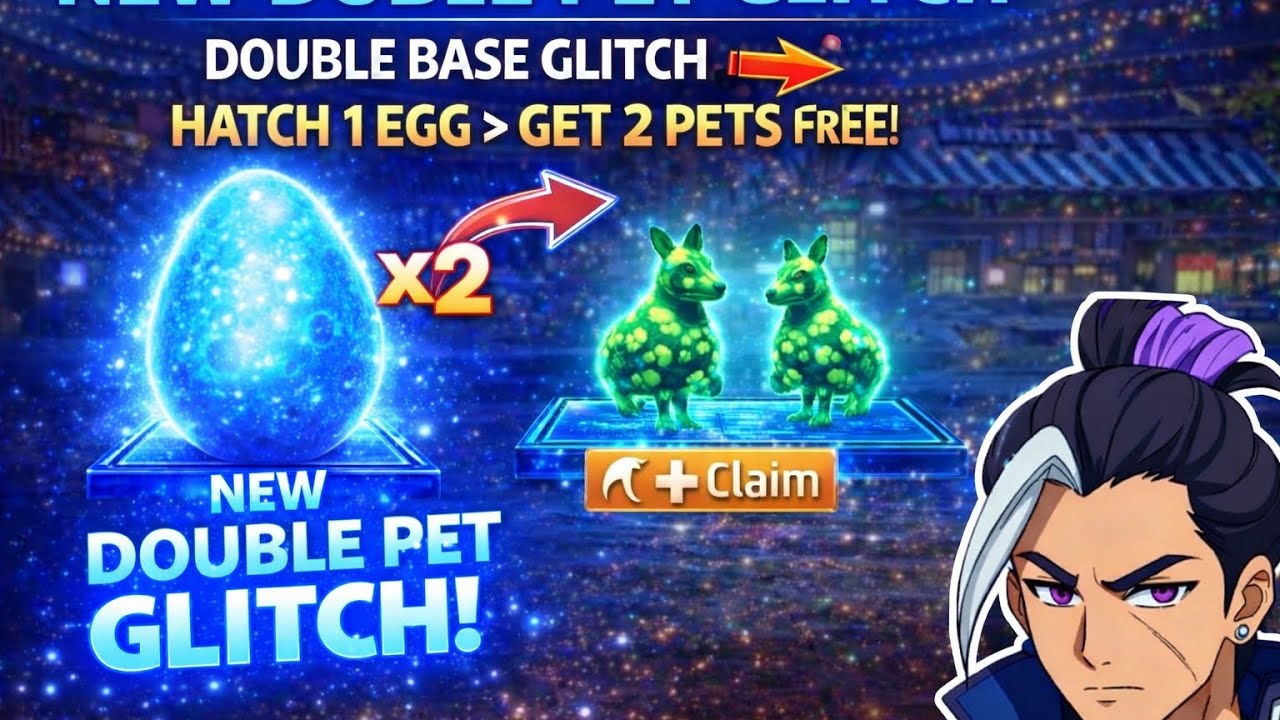 FREE FIRE MAX MAIN CRAFTLAND MAP STEAL A PET NEW GLITCH UNLIMITED GREEN PEACOCK🦚