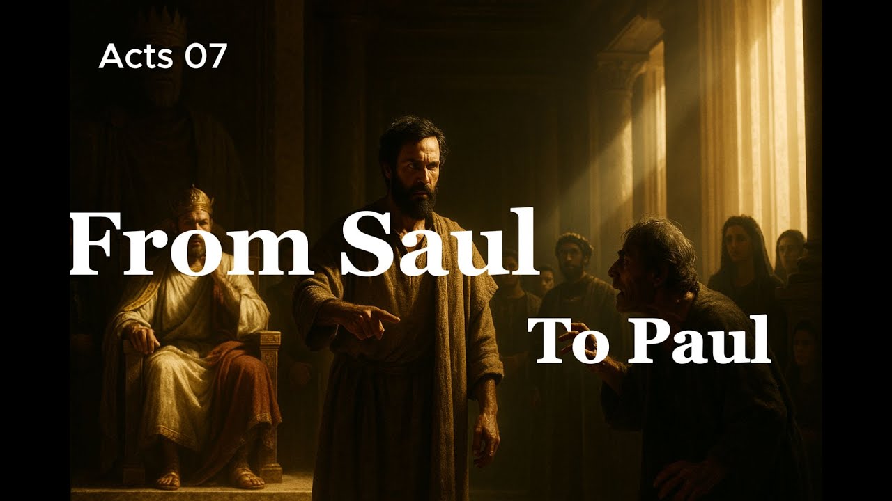 Acts-07 From Saul to Paul | Bible Music Chronicle
