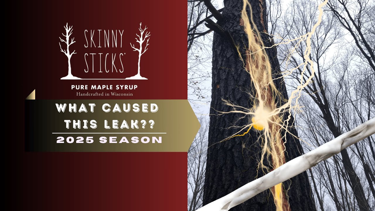 2025 Syrup Season | Crazy Leak in Our Vacuum | Skinny Sticks' Maple Syrup