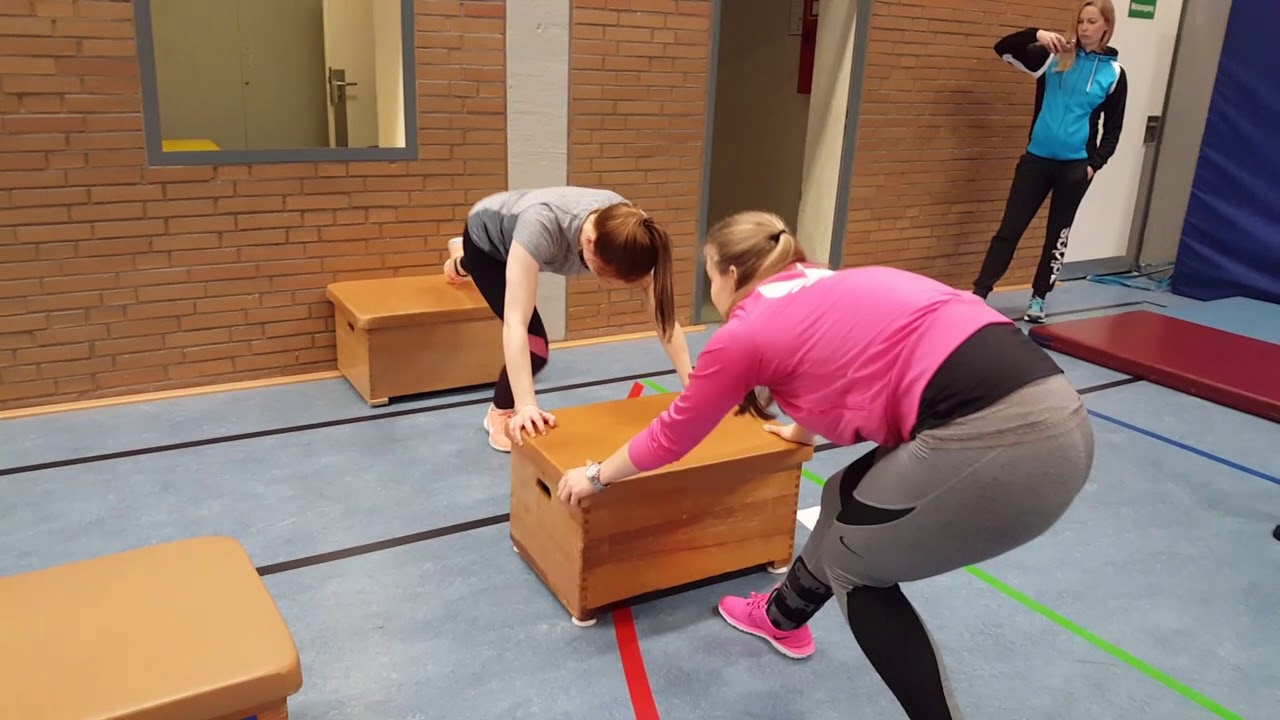 Handstand Lehrgang Team 1 & 2 & 3 mit Miriam Freund im Januar 2018