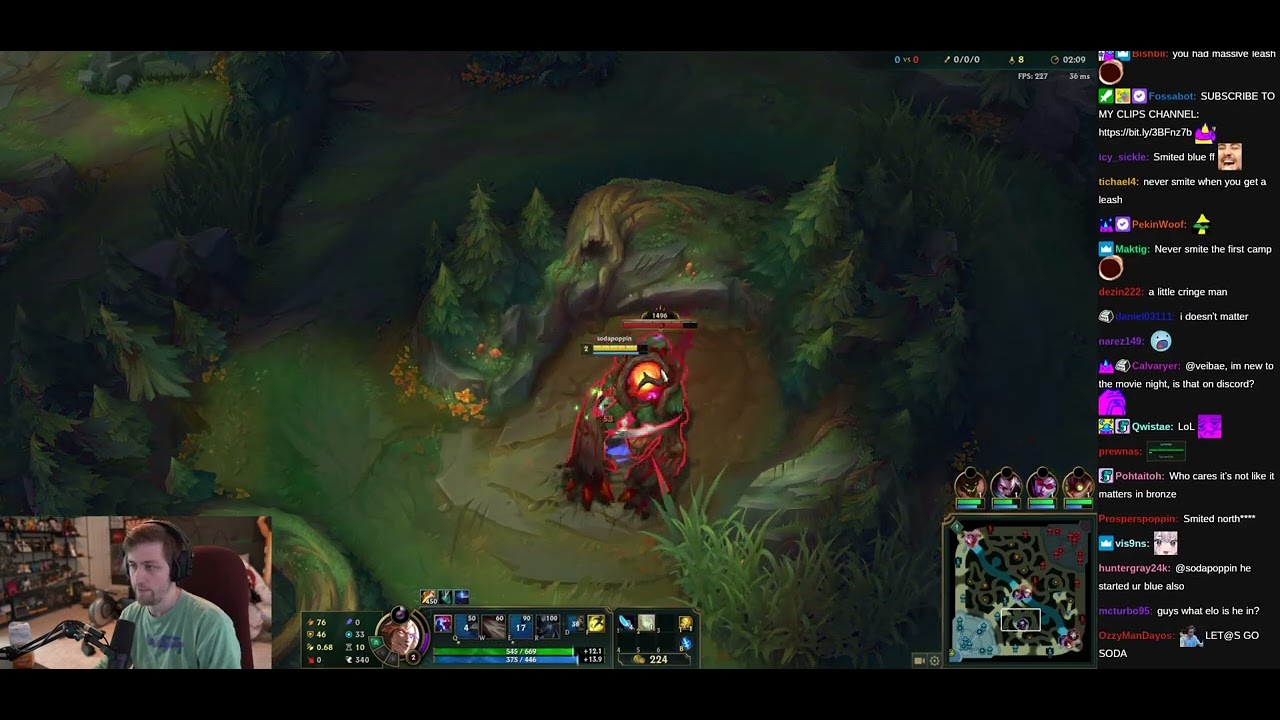 League of Legends w/ Chat - (sodapoppin) - March 22, 2022