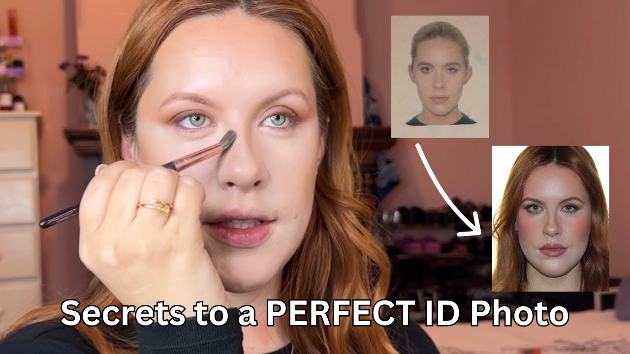Makeup for passport & ID photos that ACTUALLY looks good!! Pro makeup artist tips + real results