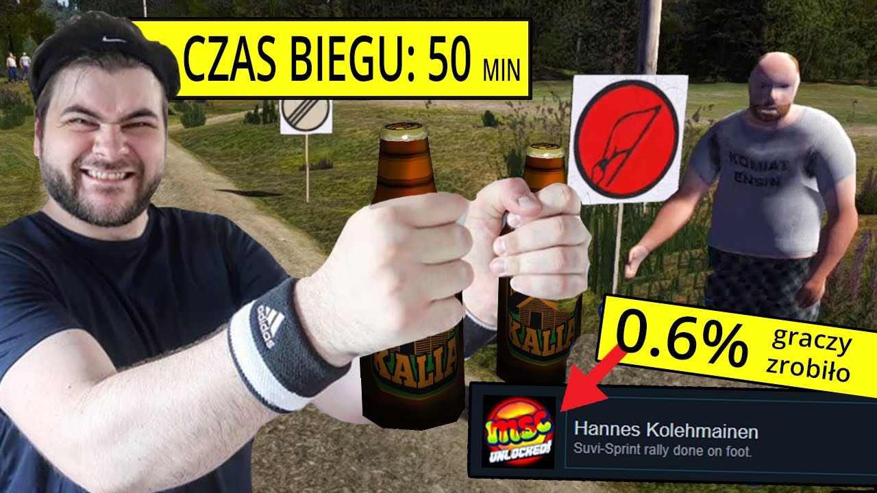 Przebiegłem całą trasę wyścigu! [Zdobywca osiągnięć] - My Summer Car #155