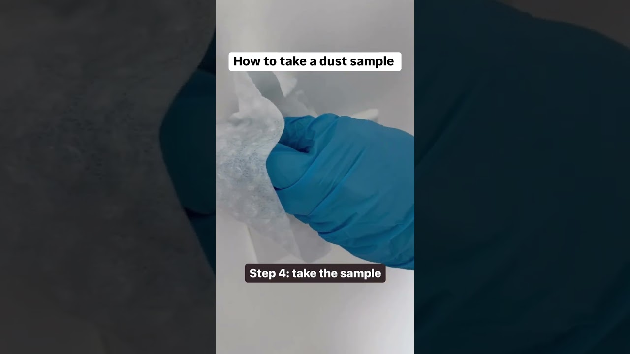 How to take a dust sample for ERMI, HERTSMI-2, ENDO, ACTINO tests