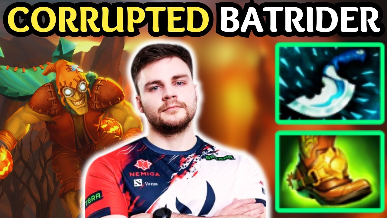 🔥 Corrupted BATRIDER Offlane Goes CRAZY &mdash; Perfect Catch Every Fight NEW Patch 7.41a 🔥 Dota 2 Offlane