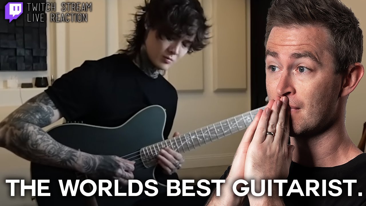 Тим Хенсон из Polyphia — Playing God Unplugged РЕАКЦИЯ // Реакция австралийского басиста