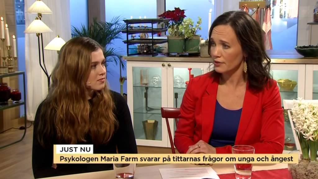 Psykologen om ungdomars ångest - Nyhetsmorgon (TV4)