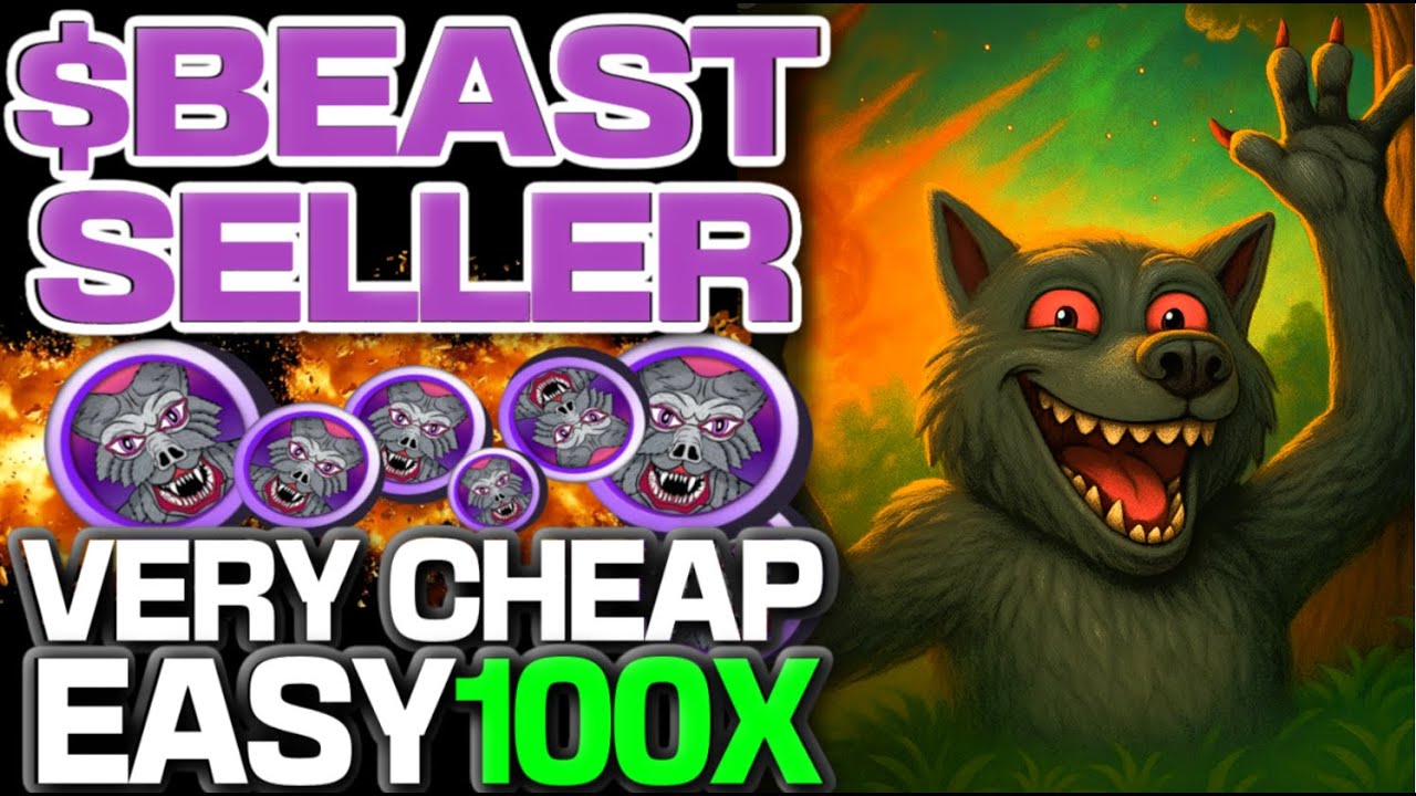 $BEAST SELLER COIN PRICE IS VERY CHEAP NOW FOR AN EASY 100X!!!