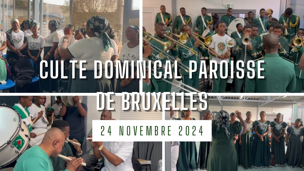 Culte dominical du 24 novembre paroisse de Bruxelles