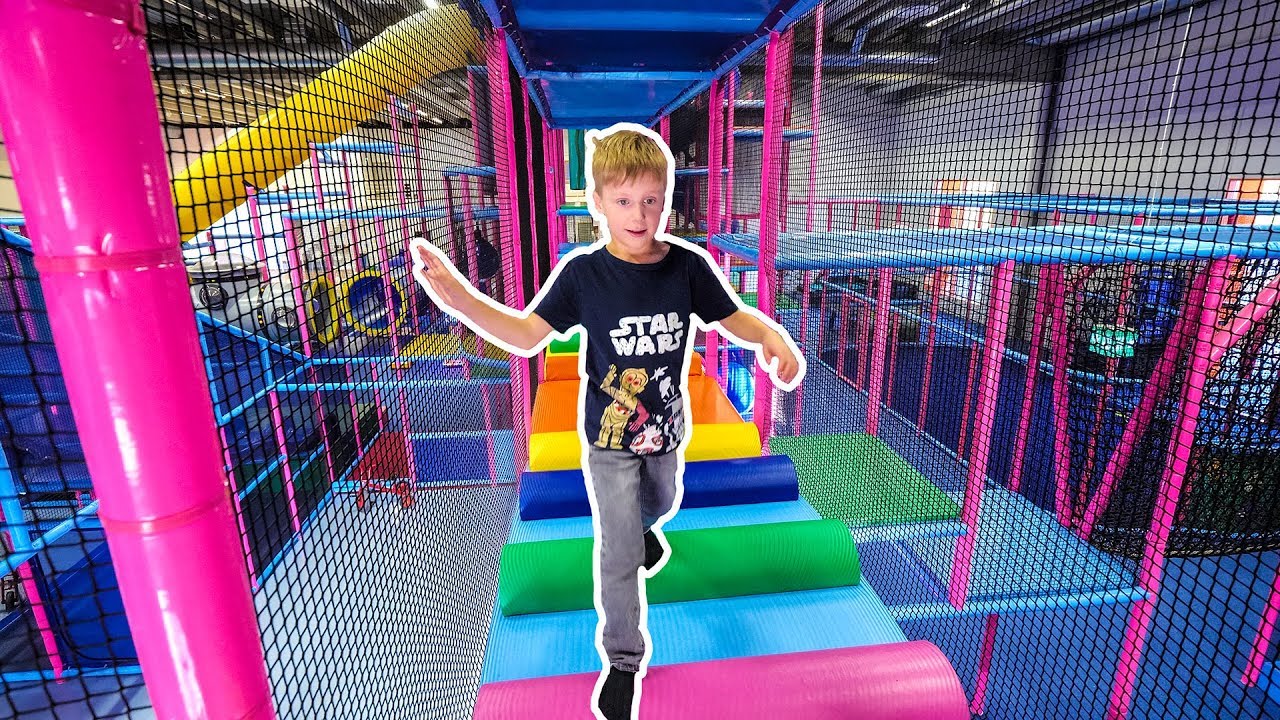 Soft Play Fun at Stella's Lekland (indoor playground for kids)