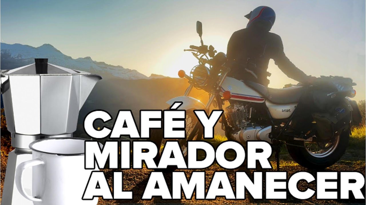 Ep1. Moto, café y mirador al amanecer / El Pirineo con una Suzuki VanVan