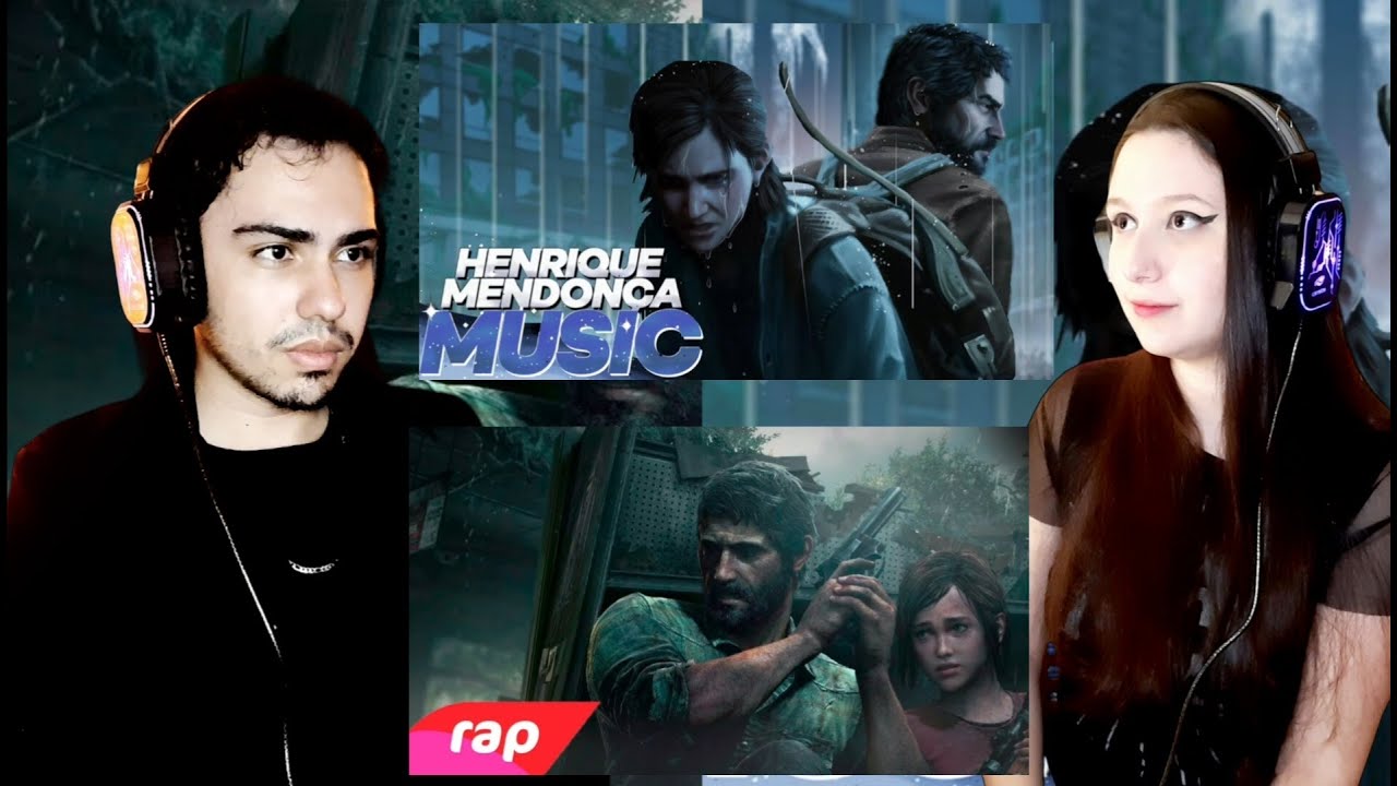 React em Casal | 2 em 1 - Rap do Joel e Ellie e Rap do The Last of Us 2 - SE EU TE PERDER
