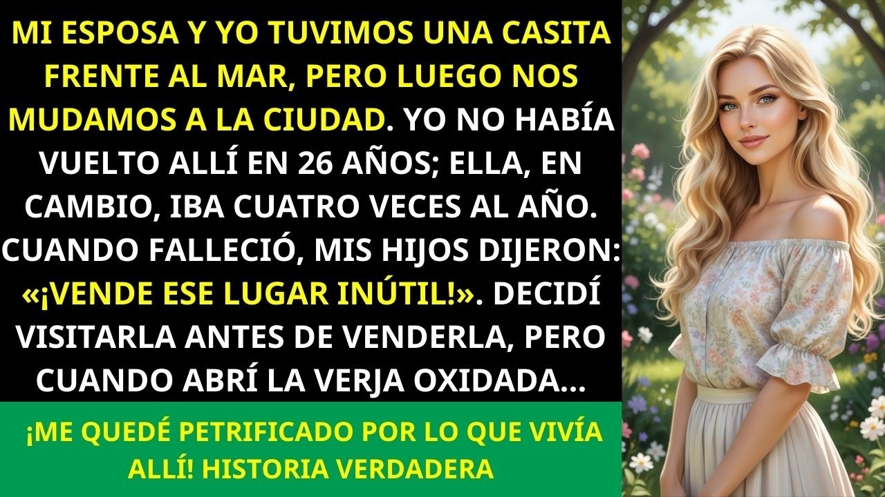 Mi Esposa Y Yo Teníamos Una Casa En La Playa Pero Nos Mudamos A La Ciudad No Había Vuelto En 26 Añ