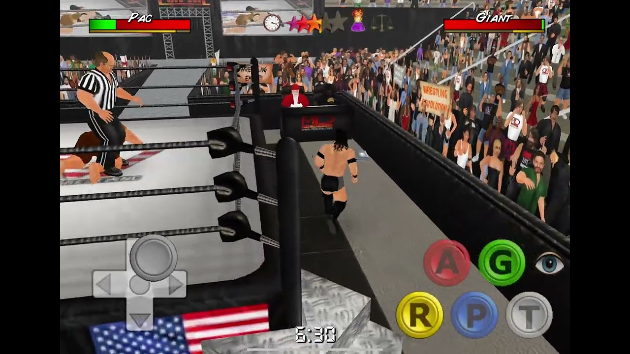 PAC vs Giant in wrestling empire