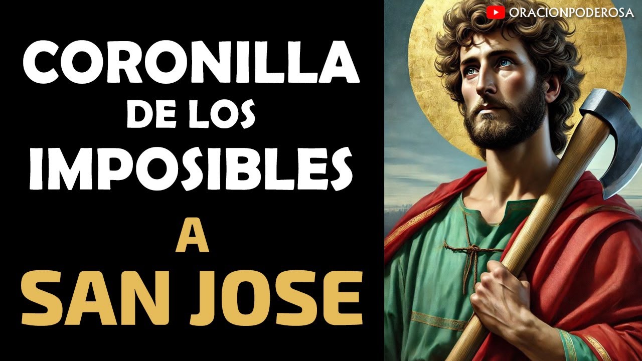 CORONILLA de los IMPOSIBLES a SAN JOS&Eacute; 📿👑