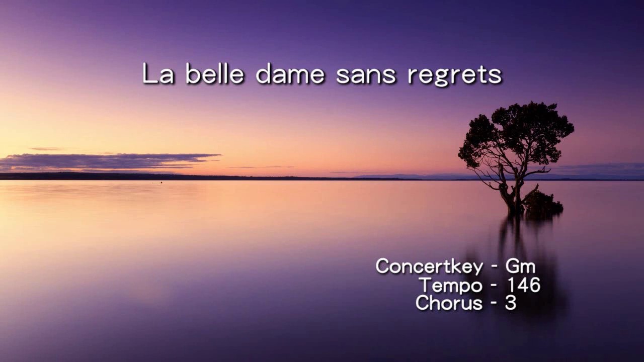 La belle dame sans regrets - Sting - ( Bb 🎷 )
