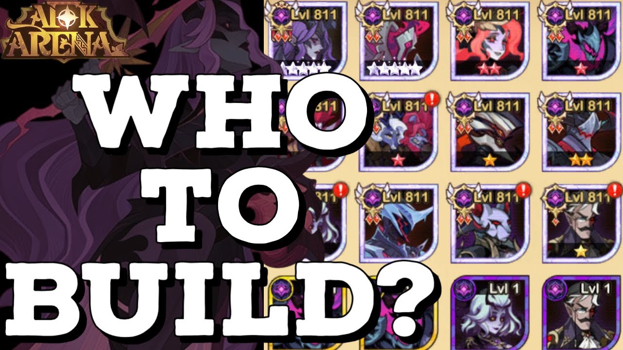 WHAT HEROES TO BUILD IN THE HYPOGEAN FACTION [MICHAEL - AFK ARENA]