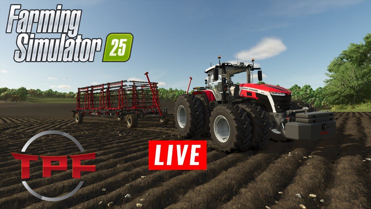 FS 25 LIVE!!!! Let's try Riverbend Springs!| SP | LIVE!!!!